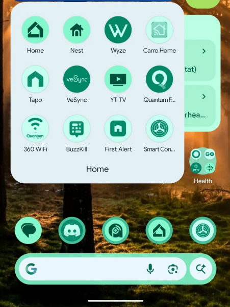 Все иконки на Android можно будет сделать тематическими — под цвет интерфейса