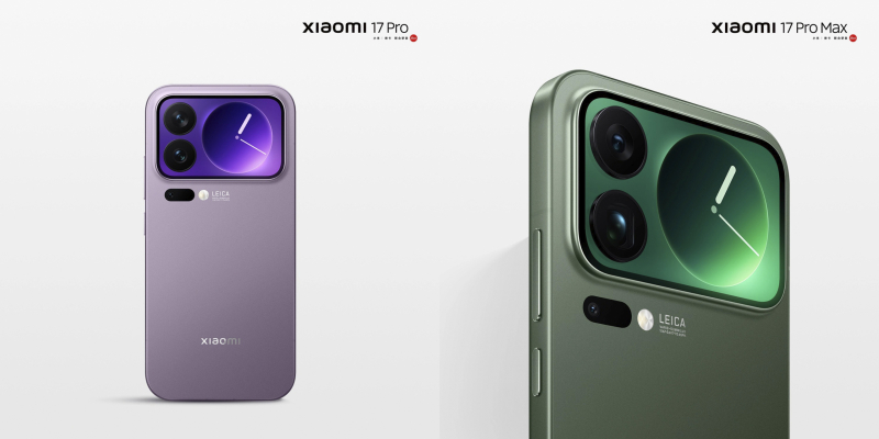 Xiaomi 17, 17 Pro и 17 Pro Max показали на официальных рендерах