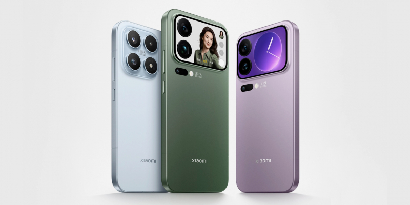 Xiaomi 17, 17 Pro и 17 Pro Max показали на официальных рендерах