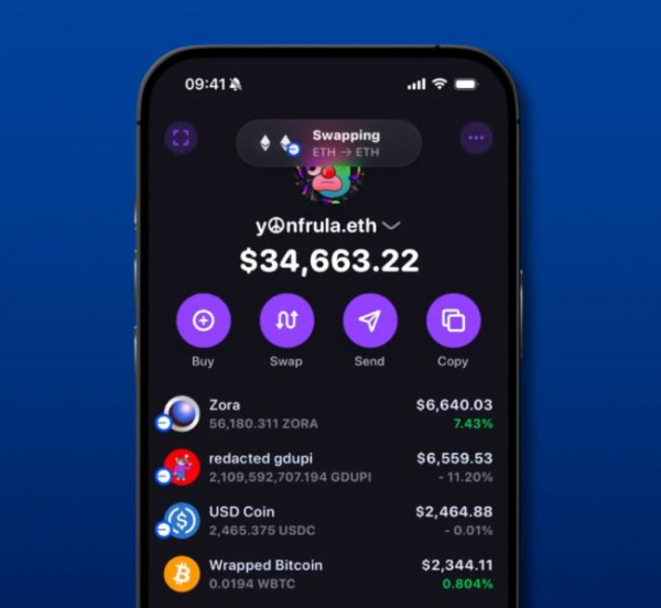 
                    Эфириум-кошелёк Rainbow проведёт первый airdrop криптовалюты                