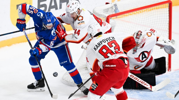 «Автомобилист» проиграл выездной матч против СКА из-за судейской ошибки «Автомобилист» проиграл выездной матч против СКА из-за судейской ошибки