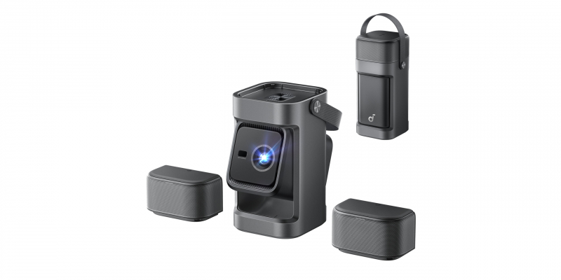 Anker представила Nebula P1 — портативный проектор со съёмными беспроводными колонками