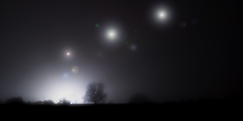 Учёные: загадочные огни в ночном небе могут быть связаны с ядерными испытаниями