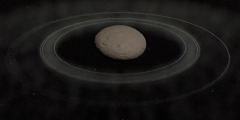 Загадочный объект между Сатурном и Ураном начал развивать собственную систему колец