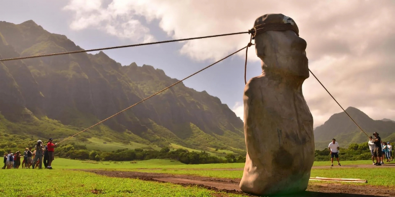 Знаменитые статуи моаи на острове Пасхи действительно &laquo;ходили&raquo; &mdash; учёные это доказали