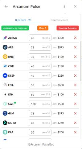
                    Обзор торгового бота Arcanum Pulse: преимущества и недостатки                