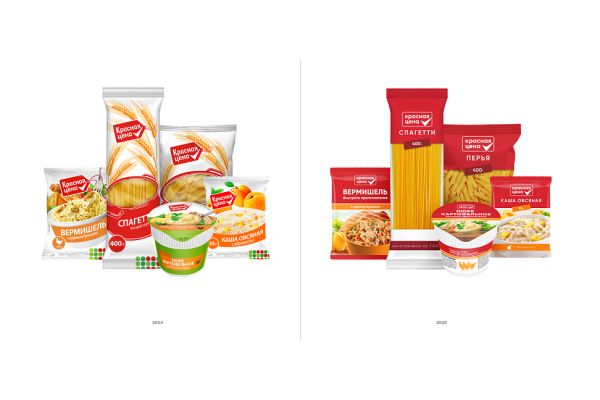 &laquo;Пятерочка&raquo; обновила дизайн собственной торговой марки &laquo;Красная цена&raquo; (ФОТО)