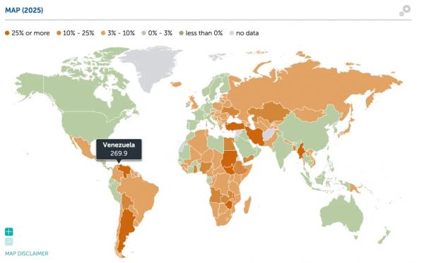 Гиперинфляция в Венесуэле ускорила переход страны на криптовалюты Гиперинфляция в Венесуэле ускорила переход страны на криптовалюты