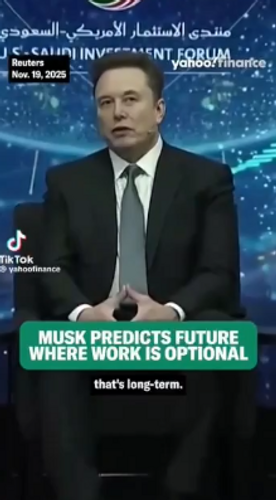 Илон Маск: Скоро работа станет для нас просто увлечением
