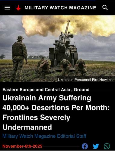 &laquo;Military Watch Magazine&raquo;: потери ВСУ достигли 1,7 миллиона человек