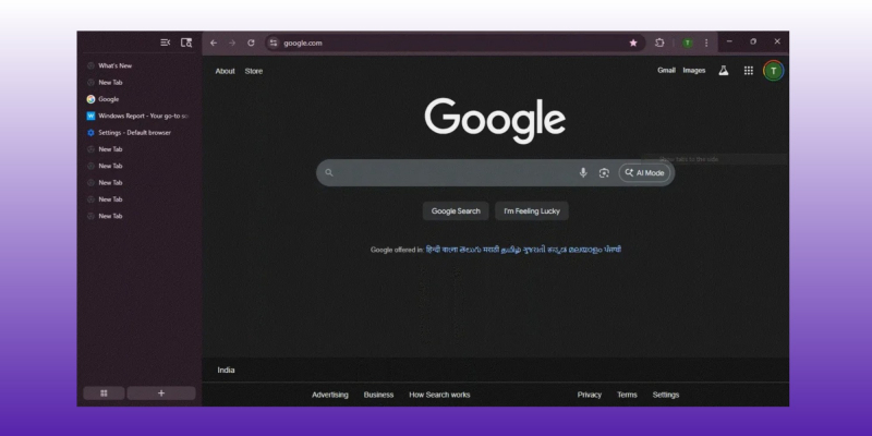 В браузере Chrome наконец-то появились вертикальные вкладки